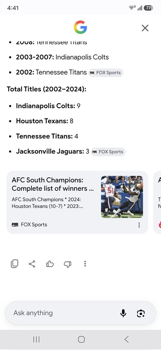 ShadowMerit's tweet photo. @Jaxjagsngators @Takeabiteofice @JamesRoyNFL Just 2 more to pass Titans! https://t.co/WkjDyTA29y
