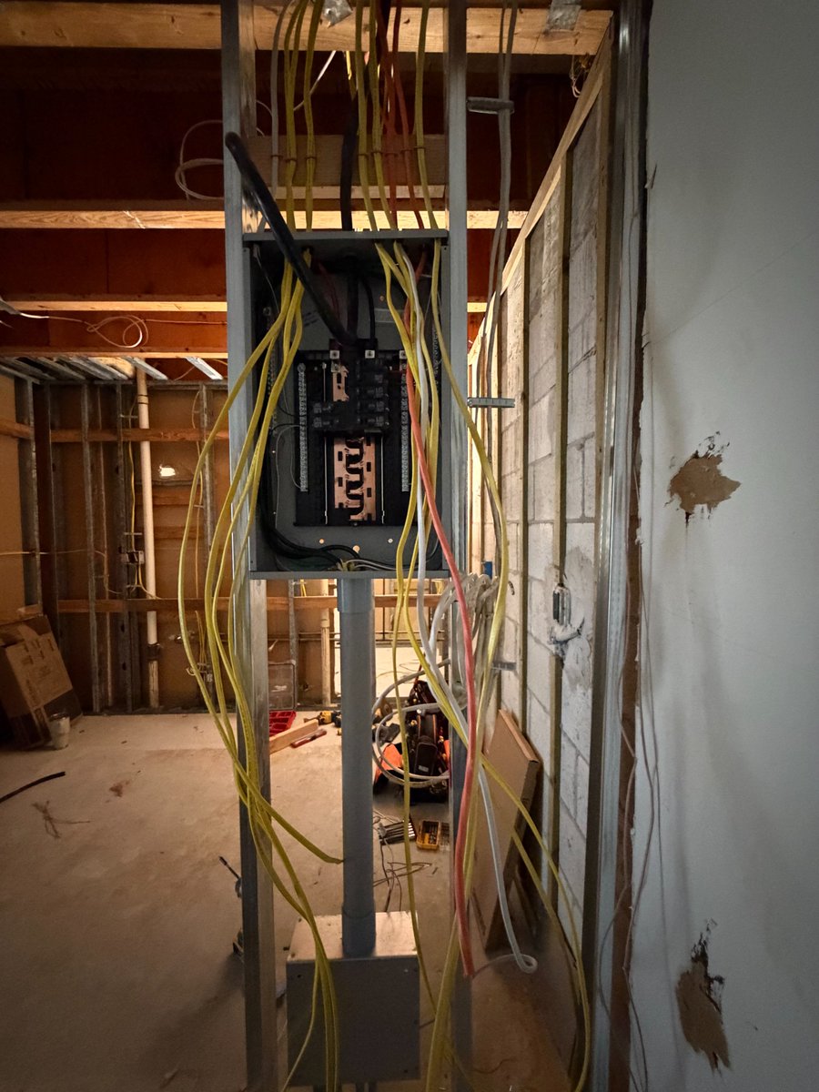 simplywiredfl's tweet photo. Condo remodel electrical in Fort Lauderdale, FL ⚡🏢

Our team is making sure every detail is done right the first time and exactly how the customer wants it. From proper wiring to clean, reliable installation, we take pride in delivering quality electrical work that keeps the remodel moving smoothly.

Remodeling your condo or home? Make sure the electrical is handled by the pros.

📞 Call Simply Wired for your next project!

#SimplyWired #SimplyWiredFL #FortLauderdaleElectrician #FortLauderdaleFL #CondoRemodel #ElectricalContractor #SouthFloridaElectrician #HomeRemodel #RemodelElectrical #ResidentialElectrical #ElectricalWork #LicensedElectrician #FloridaElectrician #BrowardCounty #QualityWork #DoneRightTheFirstTime