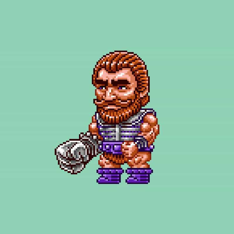 justingammon's tweet photo. I'm not sure what other hero and villain combos I can call out from @mastersmovie Here is #MOTU #pixelart of one hero I forgot to share and another I think I've heard is rumored to be in the flick. Next up: Fisto and Moss Man ⚔️ https://t.co/0E49sFf63V
