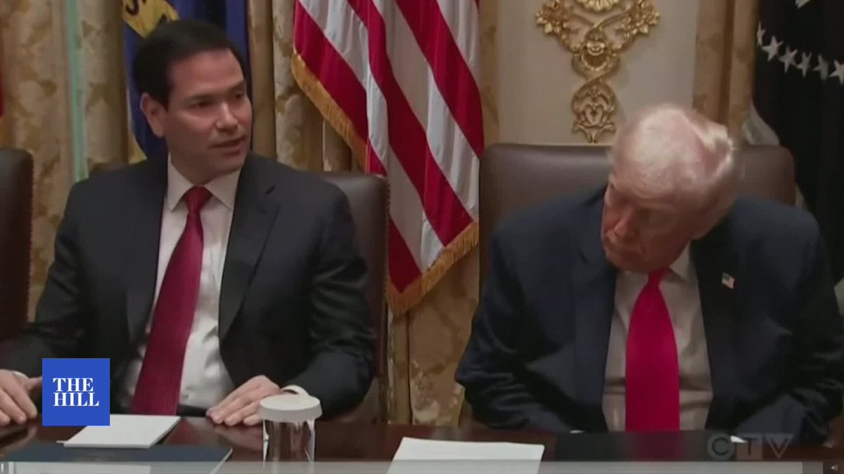 WatcherSoco's tweet photo. @theliamnissan @AngryInVirginia ‼️MARCO RUBIO: “I HAVE NEVER SEEN TRUMP FALL ASLEEP!” ‼️🙄🙄🙄 https://t.co/CzK3ajevTk