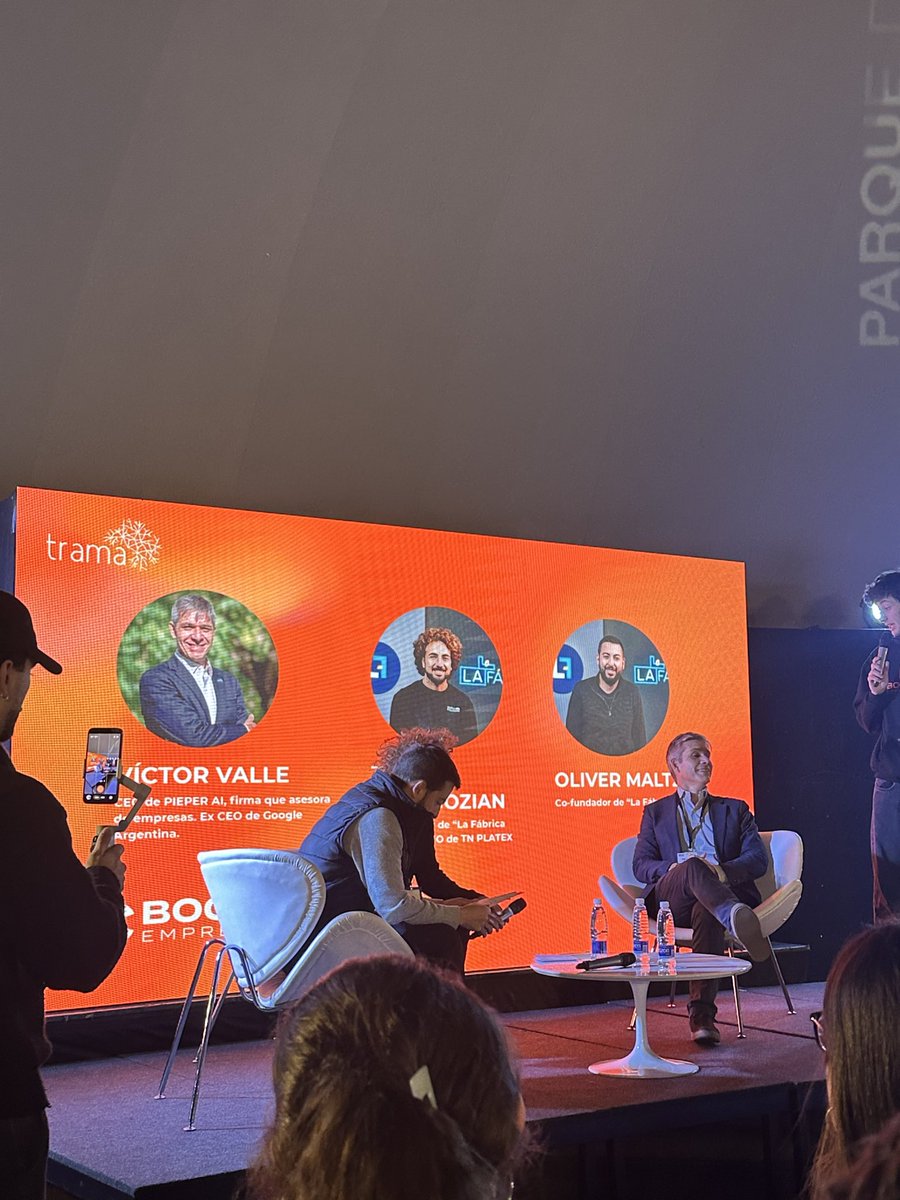 LucaSaboredo313's tweet photo. Gracias a TRAMA por la organización de este increíble Bootcamp. Fueron 3 días intensos de aprendizaje, equipo y networking.

Pude escuchar a referentes como el ex CEO de Google Argentina y cofundadores de Tiendanube, Despegar y Humand.

Me llevo aprendizajes y grandes conexiones. https://t.co/PtyDwuWhKw