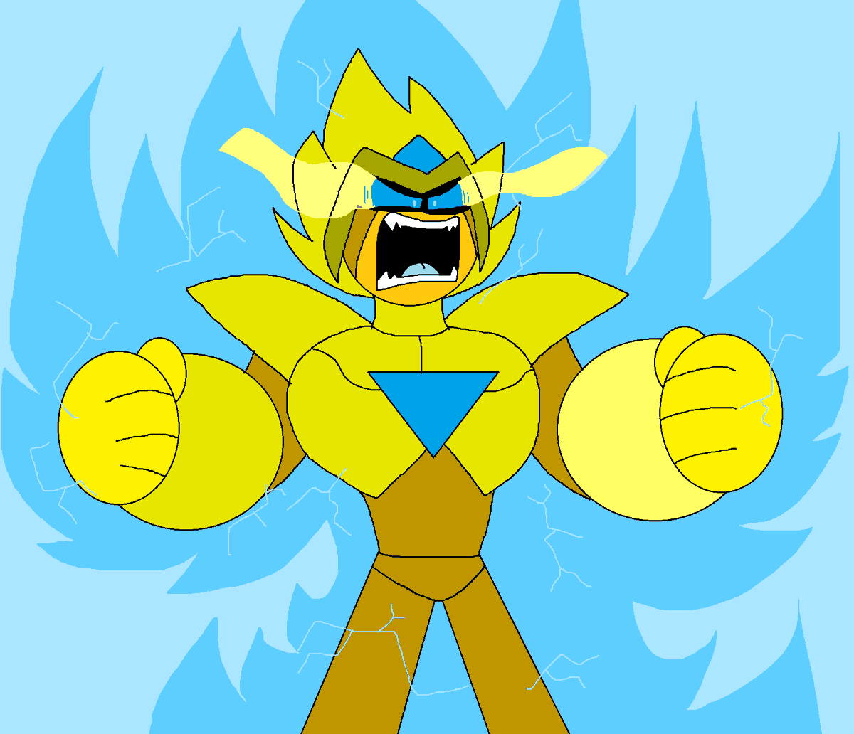 NeilMartinNuez1's tweet photo. Rex XSS BOT #HeroVerse #paint #drawing #Robots #DragonBall #SSJ https://t.co/BwVuLPhbGW