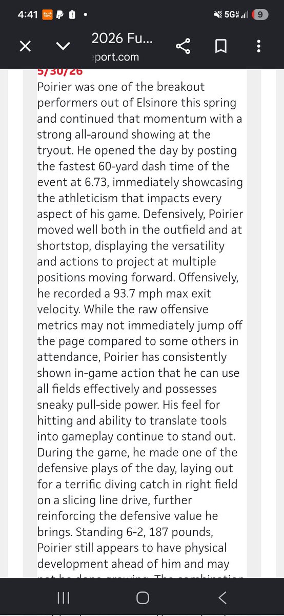 SamuelPoirier77's tweet photo. Thank you @PrepBaseballCA for the invite it was an amazing opportunity! https://t.co/Qk4HL33TlH
