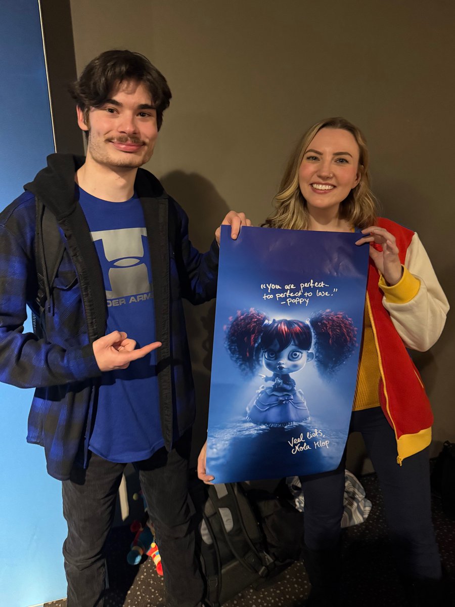 nolaklop's tweet photo. It was so lovely meeting the Dutch @glitch_prod fans at today's premiere of The Amazing Digital Circus: The Last Act and watching the Dutch dub together with most of the Dutch cast at @Kinepolis_NL ! 🎪🇳🇱
Thanks everyone for making this an incredibly special day! ❤️ https://t.co/5PhSMc5OXj