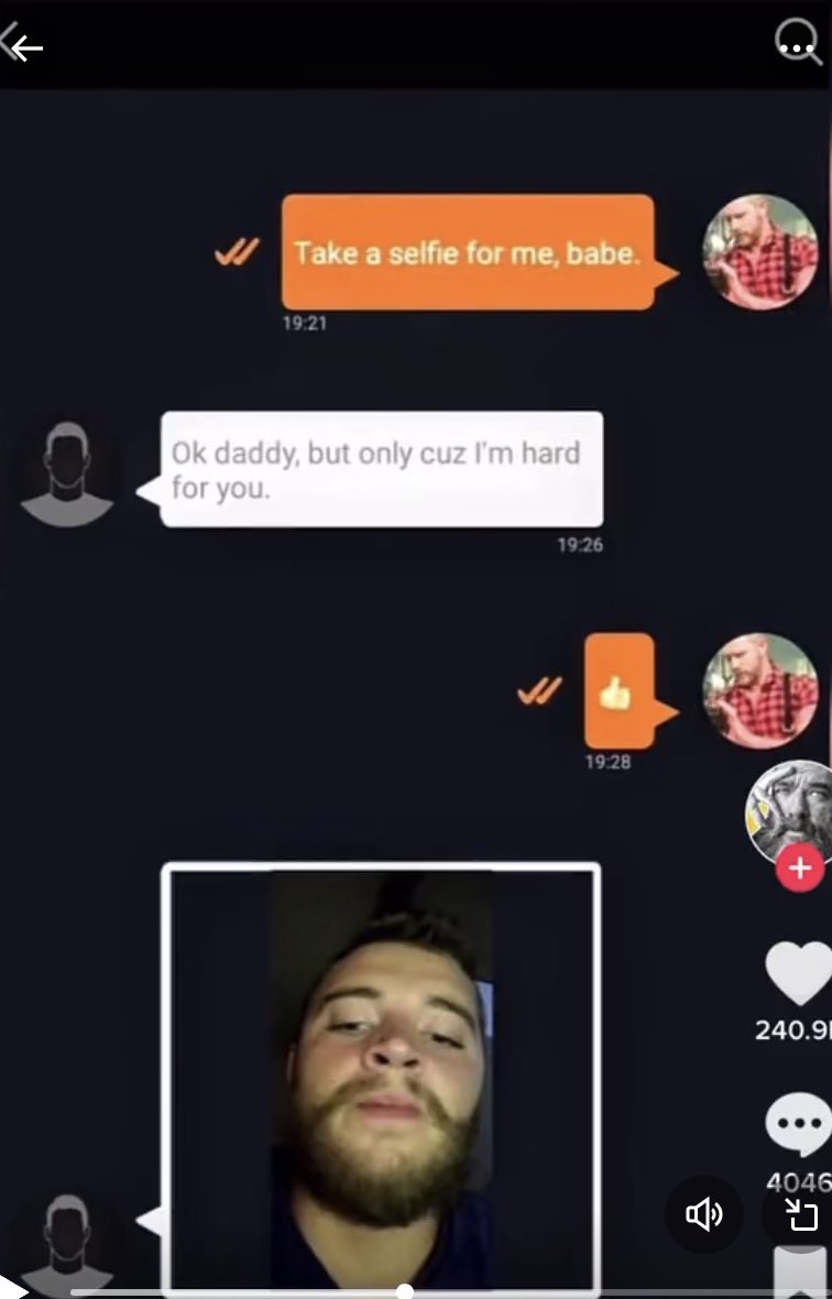 TizzyEnt's tweet photo. This is super old &amp; he (Ethan Schmidt) hasn't really been around in a while &amp; we'd like it to stay that way, but in honor of pride month here are (allegedly) screenshots from him on grindr https://t.co/hYGQdCpMPb