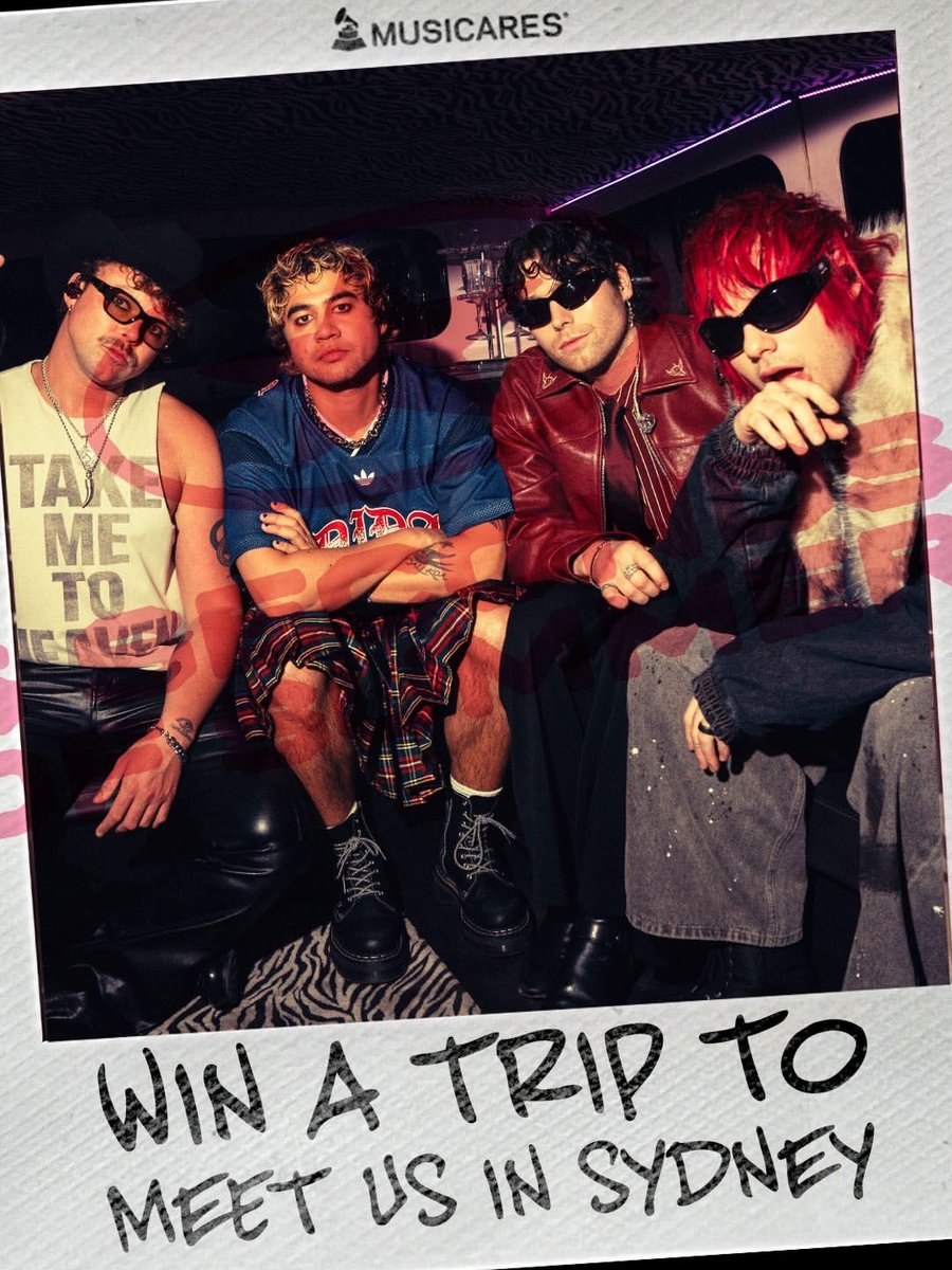 5SOSHunters's tweet photo. thedailysauce posted our favorite boyband on ig! we LOVE ❤️‍🩹⭐️
#EASTour
(1/2) https://t.co/IM4TrdxLYZ
