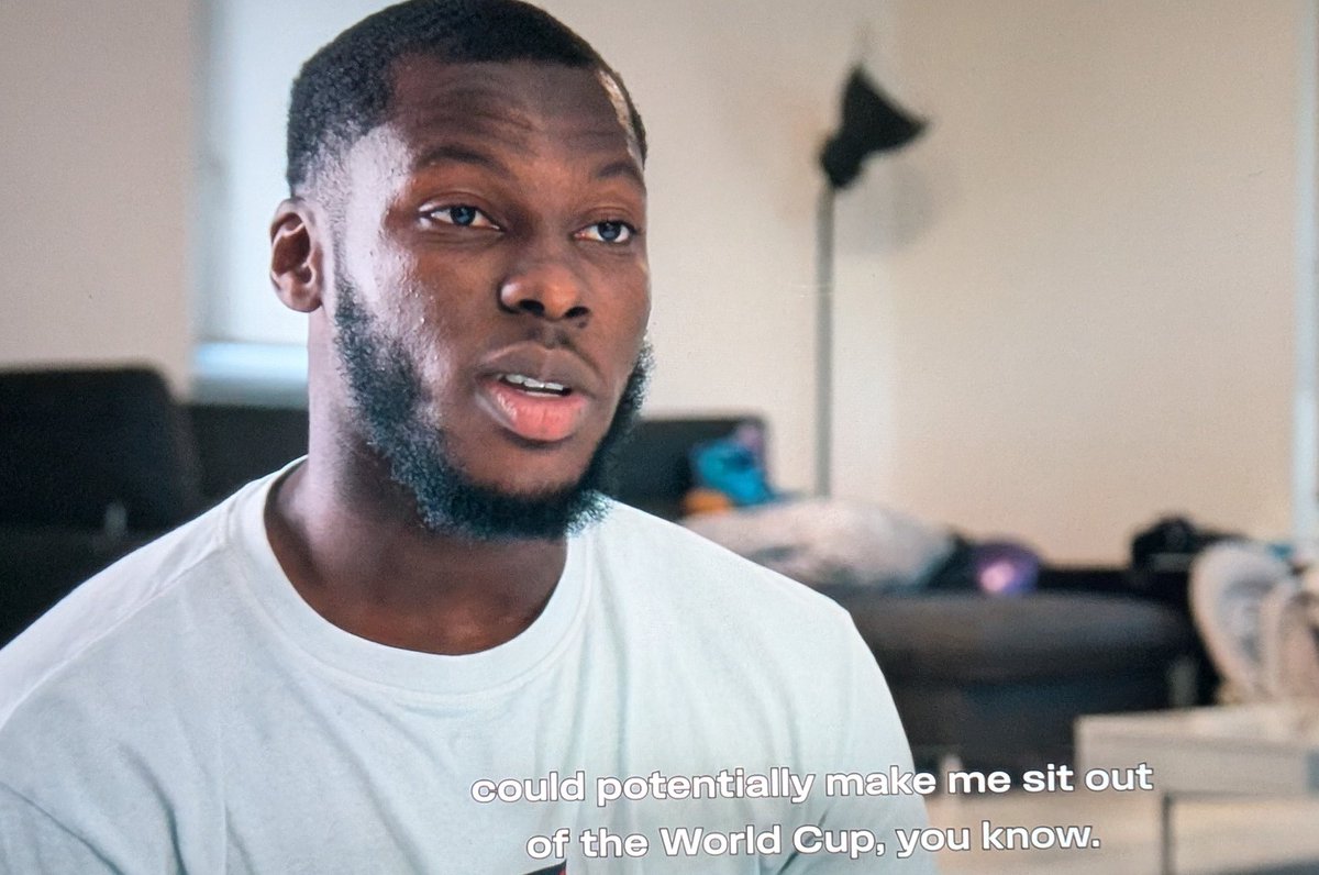 USMNTBaldEagle's tweet photo. Yunus Musah speaking on his decision to skip the gold cup last summer and how it likely led to him missing the world cup for the #USMNT 

"But unfortunately, the decision I made for the summer, could potentially sit me out of the world cup...that's the price you pay for some decisions"

He talked about opting for a break, stating: "I just had my daughter. I wanted to spend time with her. And also, I was just tired of playing at that time because we went through a lot at Milan" 

Referring to having a tough time with fans, getting booed, and how it took a mental toll on him.

Interview quotes courtesy of US Against the World on HBO Max