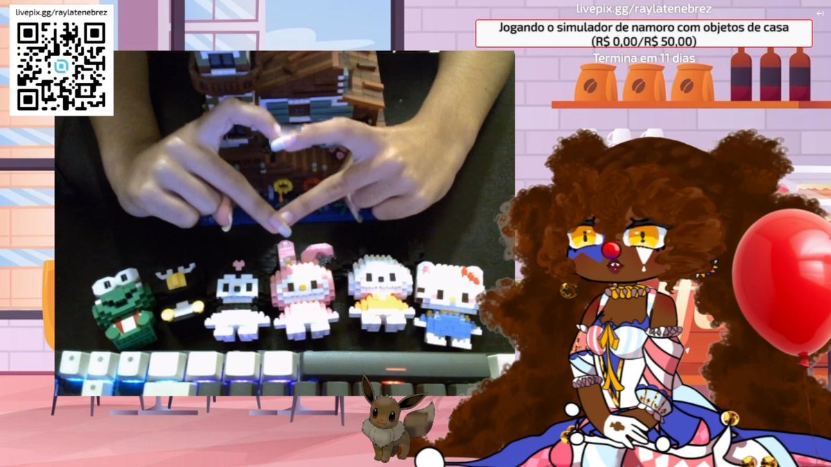 RaylaVtuber's tweet photo. Depois de 10h+ de live montamos as nossos queridos legos importados✨Obrigado a todos que apareceram nessas lives 💖 https://t.co/NDIXu4mHWy