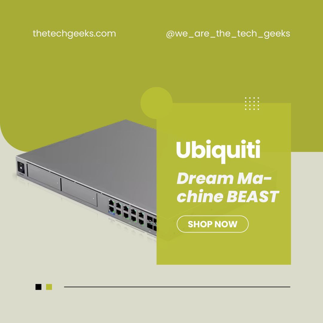 The_Tech_Geeks's tweet photo. The Beast is here!!!
Get your all new UDM-Beast at https://t.co/k19BhCEeGF
#ubqiuiti #dreammachine #unifi #thetechgeeks #tech #geek https://t.co/qpFccJVTQH