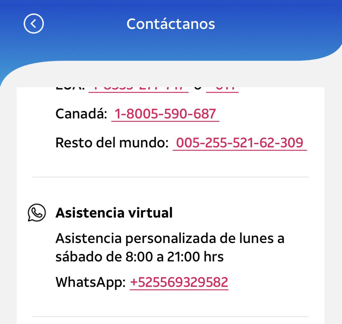myrindalg's tweet photo. Esto de atención personalizada pura burla, no existe opción para que un ejecutivo atienda y su menú es extremadamente limitado 😡 @ATT @profeco https://t.co/oU1OZvc47K