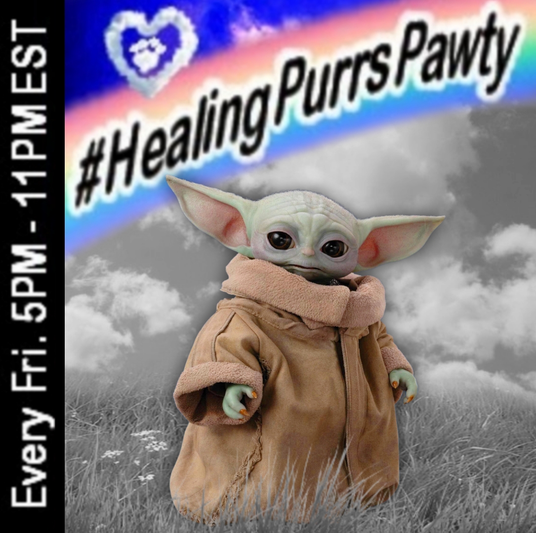 HealingPurrsPaw's tweet photo. ⋆༻♥︎#HealingPurrsPawty♥︎༺⋆
Da #BAR iz #OPEN nowz!
If yoo wantz sumfin 2 drink or/n 2 haf a snacky, just ask #AngelAlfie @MatthewSummors or #TJS @TJS12145. Dey willz b yooz #barktenderz fur da next hourz. https://t.co/Ju7a2mhZkt