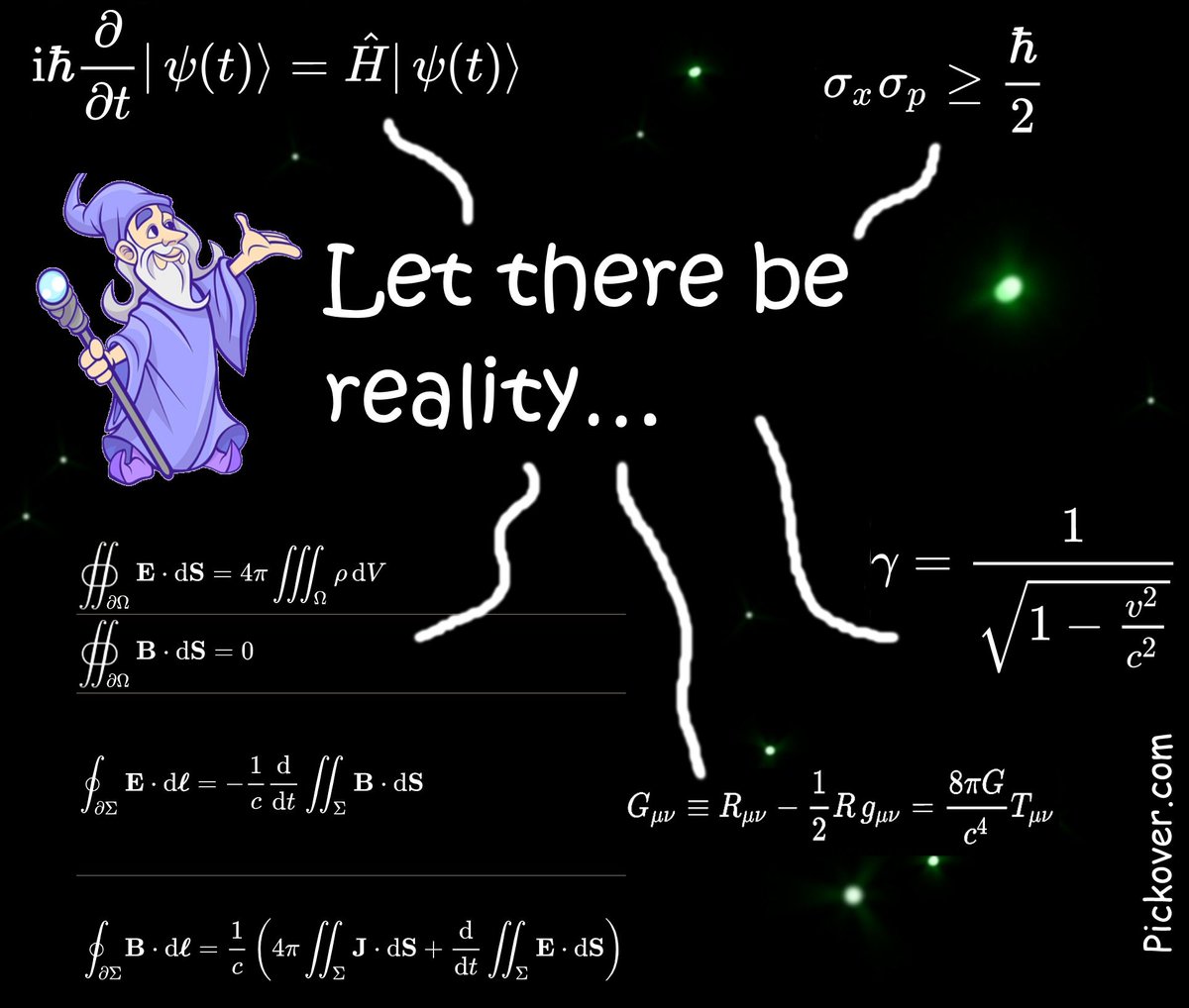 pickover's tweet photo. Mathematics, physics, astronomy, universe.

Let there be reality.... https://t.co/mUKwEhI5yZ