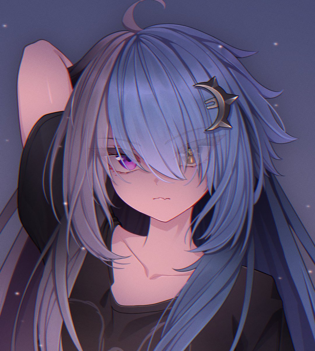 animatrix30's tweet photo. Close up and referenced said hair toggle 💙 https://t.co/VCi5OMDbxb