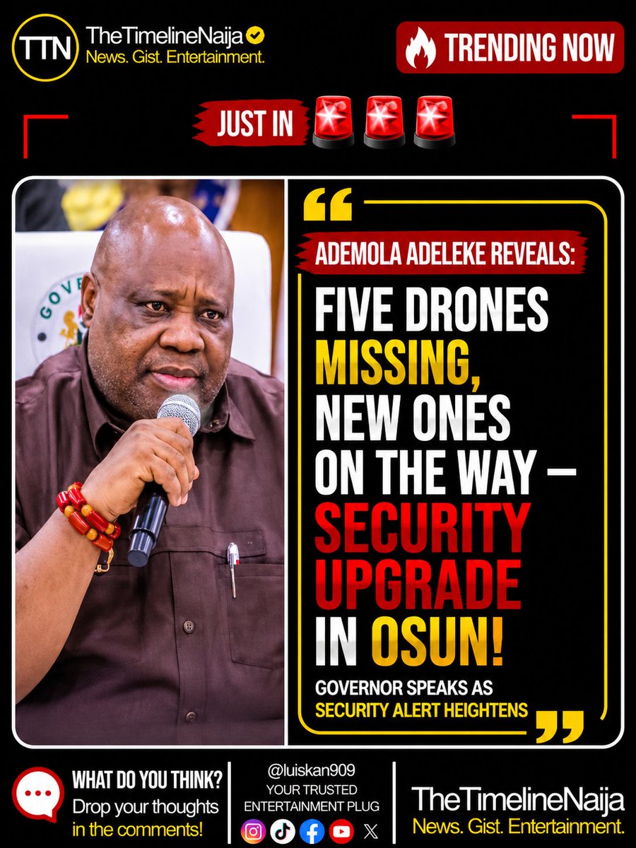 camperChri91152's tweet photo. #OsunSecurity #AdemolaAdeleke #TechInPolicing
CCS: https://t.co/mU4jSQ4Guz