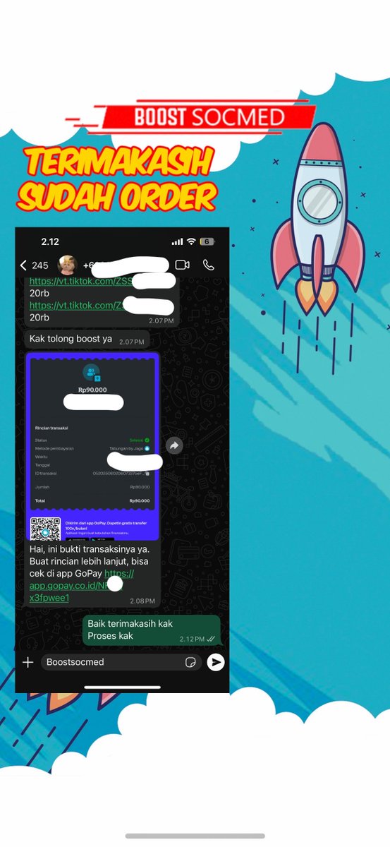 boostsocmed's tweet photo. Testimoni 1998-1999-2000-2001

✅likes &amp; views tiktok
✅likes &amp; views tiktok
✅likes &amp; views tiktok
✅folls ig indo bergaransi

🌟Terimakasih banyak🌟

Banyak paket lain nya, info lebih lanjut langsung klik link wa di bio yah #zonauang https://t.co/SeTg8qKDin
