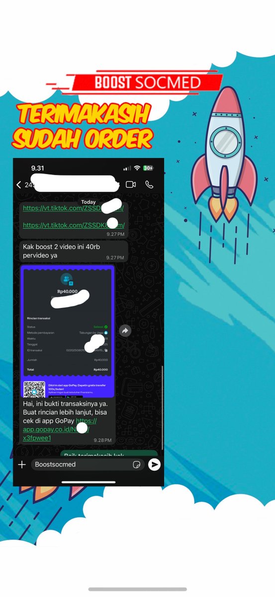 boostsocmed's tweet photo. Testimoni 1998-1999-2000-2001

✅likes &amp; views tiktok
✅likes &amp; views tiktok
✅likes &amp; views tiktok
✅folls ig indo bergaransi

🌟Terimakasih banyak🌟

Banyak paket lain nya, info lebih lanjut langsung klik link wa di bio yah #zonauang https://t.co/SeTg8qKDin