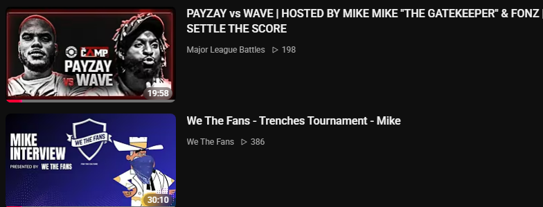 CuzCripadome's tweet photo. my interview with frank has twice as many views as Wave's last battle...

they got me out here doin charity 😂😂😂 https://t.co/WBp7uO5CUR