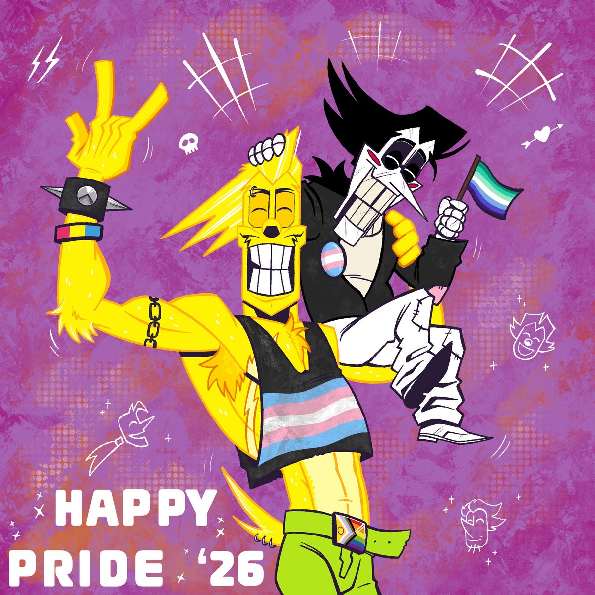 solsunspot's tweet photo. Live ya Truth! Happy Pride ‘26!!!
#deltarune https://t.co/KsJRdYPQ86