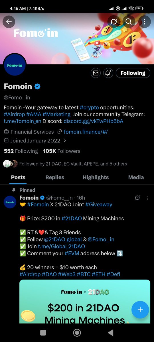 anwarzebj1's tweet photo. @Fomo__in @21DAO_global 9MSZZEgBPgFdRzZV8XvfCtd67W4iJ3wmp92V7ykLh3dd

@Souzar_Sharoukh 
@KakaVahid90328 
@Rock89Rt https://t.co/QJ7EUFdMsP