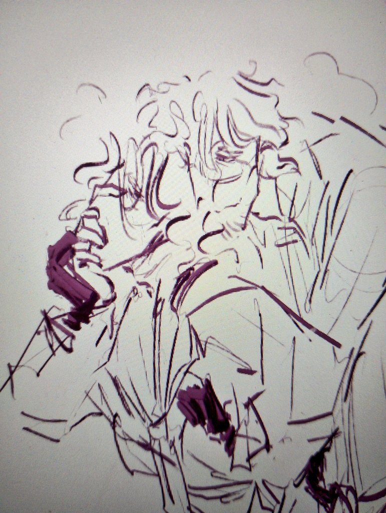 LichAkito's tweet photo. I hope I'll finish these QG sketches someday. https://t.co/15dIAN3F30