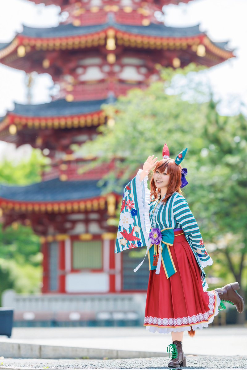 co0505xoxixro's tweet photo. 【COS ⚠️】Umamusume ナイスネイチャ
📸虹村さん(@Nissy_cutter)

おはようございます🎍☀
和風なロケーションが衣装と合っててとても良かったです😆✨ https://t.co/QJinrr49jy