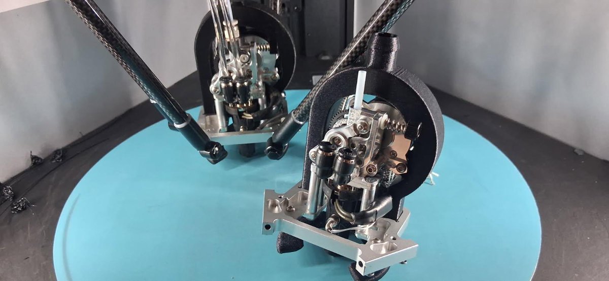 kkmccln's tweet photo. Another unhappy customer returned their FLSun S1.

We upgraded it to our custom water-cooled Goliath hotend with tuned mount &amp; cooling loop. 

Excellent high-flow performance and stable temps at speed!

@FLSunOfficial #FLSun #FLSunS1 
#3DPrinting

https://t.co/ymZIDyEALy https://t.co/XPgHS5zH1w