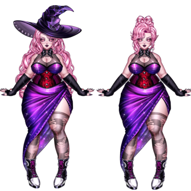 potion_brew's tweet photo. 🔮Design vs Vtuber Model⚰️ https://t.co/9FkUNhMdAn