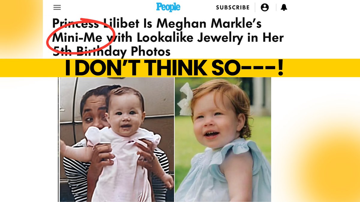 StarChaires's tweet photo. People calling Lilibet Meghan Markle’s “mini-me” feels less like an observation and more like a PR storyline.
Because from a PR perspective, “mini-me” is not just a cute phrase. It attaches Lili directly to Meghan’s brand.
And that feels very intentional.

#MeghanMarkle https://t.co/pH4WjhwKks