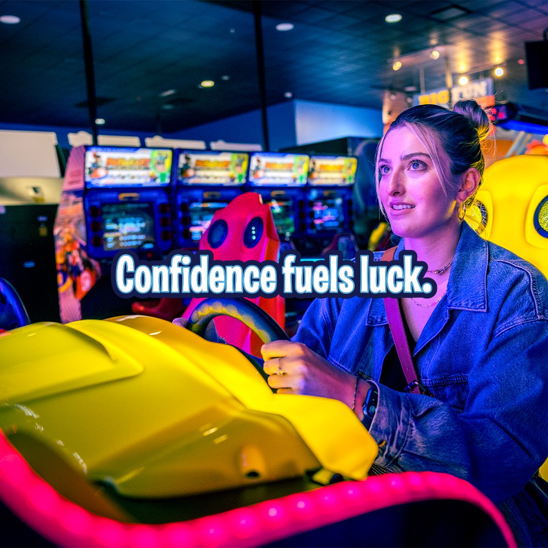 AmzPizzaMachine's tweet photo. ⚛️ Arcade physics, according to science:

👉 games get harder when people are watching
👉 luck is positively correlated with confidence
👉 saying “last game” triggers at least 3 more games

Hey, we didn't make the rules. 😏 
Are there any we missed? 👇 https://t.co/Ypy4aLxouF