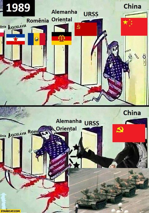 ComunistaOpres4's tweet photo. 🇨🇳GLÓRIA AOS TANQUES QUE SALVARAM A CHINA

4 de Junho, 1989: traidores pagos pela CIA tentam destruir a China igual destruiram a URSS e Iugoslávia, trazendo balcanização, guerras, miséria!

Foram esmagados pelos heróicos tanques socialistas chineses! Hoje a China é superpotencia! https://t.co/JKLcD1PAF5