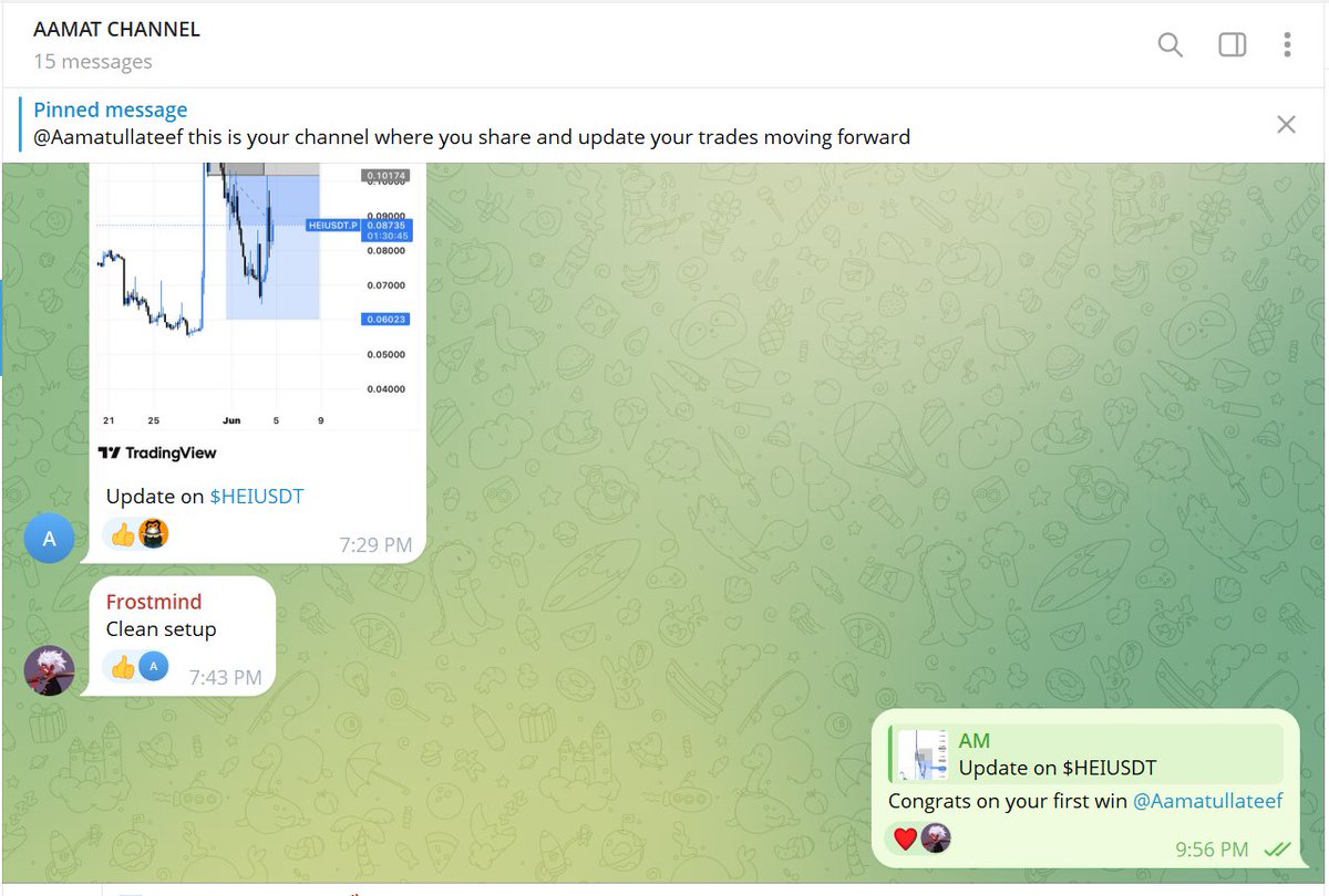 web3_blizz's tweet photo. Everyone who joined my mentorship program just 3 months ago was a complete newbie with zero knowledge of technical analysis, didn’t even know what a candlestick looked like.  

Today?   
 
They’re confidently analyzing the market, spotting setups, and executing trades. 

The results are already starting to show and this is just the beginning   

This is a real transformation.  

My mentorship program is still running strong, and the students are now putting everything they’ve learned into live practice.   

 Big shoutout to Aamat, Oslopraiz, and Frost, the most serious and dedicated ones in the group.   

Congratulations on your first trade wins, I’m super proud of you guys.    

You should be proud of yourself