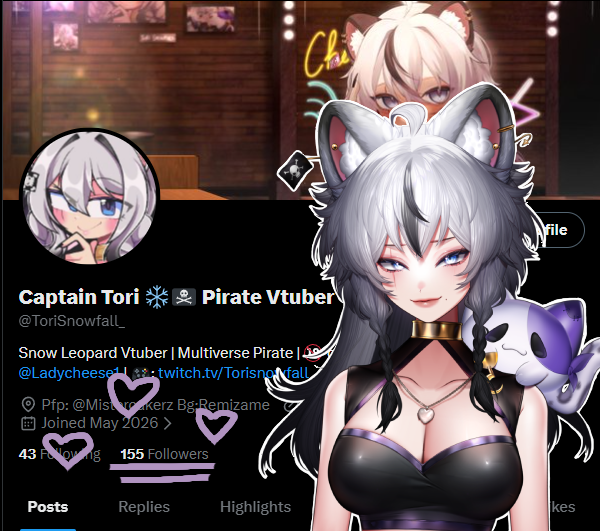 Captain Tori ❄️🏴‍☠️ Pirate Vtuber tweet media