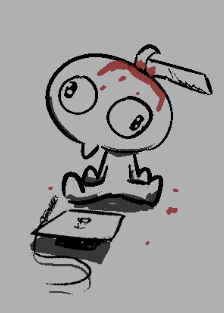 TheCapitan_art's tweet photo. todays wonderful doodle brought to you by a distinct lack of creative energy https://t.co/XLrPwcs3Dh