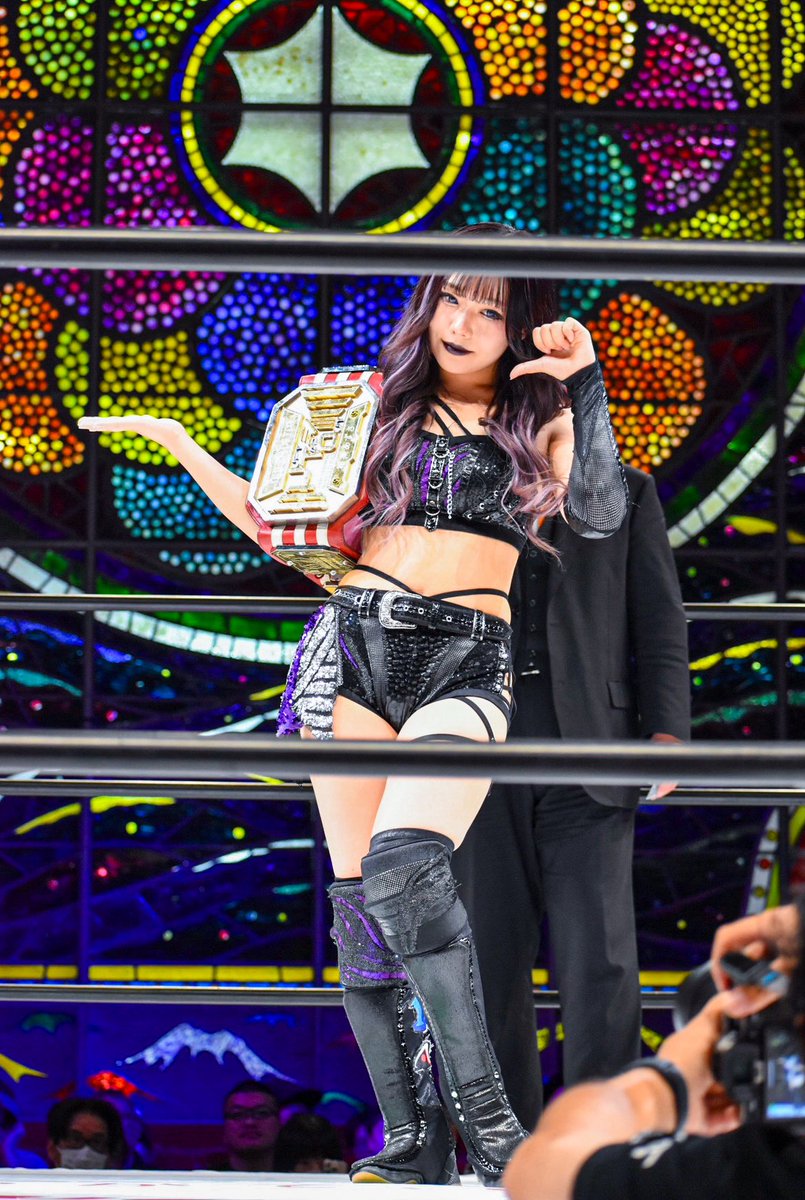 0_02002's tweet photo. 𝟐𝟎𝟐𝟔 𝟓.𝟑𝟏 𝐊𝐘𝐎𝐓𝐎

#stardom #稲葉あずさ 選手 https://t.co/GeyDhLNCZj