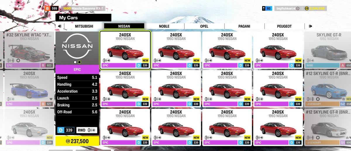 SharklettVT's tweet photo. yo i heard everybody was looking for Nissan 240SX's in Forza Horizon 6

well i'm sorry i own them all. and no you cannot have one. they are all mine https://t.co/YSMWtfH2CK