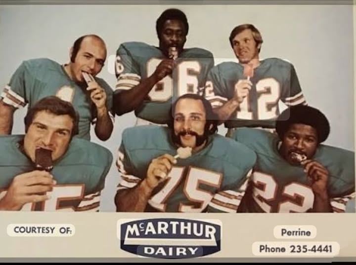RealJorgeSBeach's tweet photo. They went 3-3 during the 1972 Pre Season. They were undefeated facing the Washington Redskins in the Superbowl and yet they were the underdogs in Vegas. The 1972 Perfecto Dolphins did nothing but stuff Boots in other's ASSES for 17 straight weeks. https://t.co/YLpBZoHd79