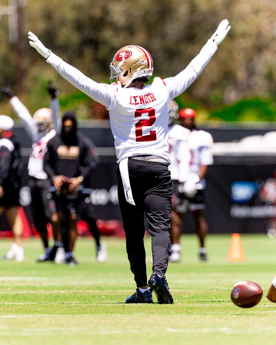 49ers's tweet photo. Next stop: Training Camp ⛺️ https://t.co/dr9NzqB7Bn
