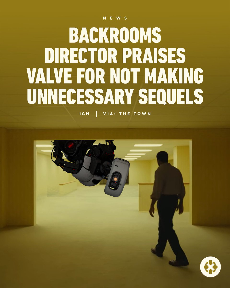 IGN's tweet photo. Kane Parsons, the director of Backrooms, has praised Valve's priorities in making sequels, saying they "Don’t make it unless there is a meaningful reason motivating it behind the scenes." https://t.co/AmYwGF4qTU

#IGNSummerOfGaming https://t.co/Rx6yGrBhx1