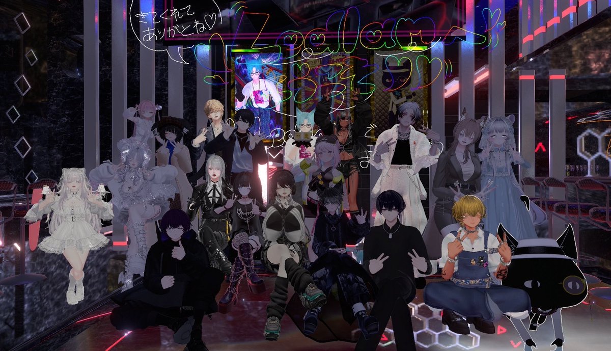 shirayuki_vrc's tweet photo. 昨日のLedlam
久しぶりの出勤でした！
昨日はフレンドのメルルちゃんが
タイミーで初出勤だったのでペアっぽい恰好でｗ

久しぶりでちょっとはっちゃけすぎたかも💦
途中からメルルちゃん私以上にノリノリ接客にｗ
これからが楽しみな子です(笑
また来てねー！🙌

#Ledlam　#VRCイベント https://t.co/9xAKJc8msL