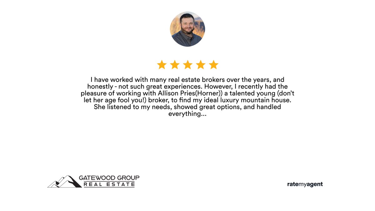 jongatewood's tweet photo. Wondering what it’s like to work with Gatewood Group Real Estate? Check out our recent review: https://t.co/kJTWNxKOed

Start your mountain home search quick and easily at : https://t.co/cEcWUAbuFO https://t.co/if4aAVXBf3