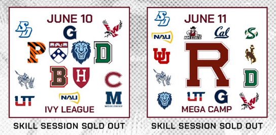 CoachNFulton's tweet photo. Camp Season!  Next week we will be at The Redlands on the 10th and 11th!  Thanks @CoachAcciani Looking forward to it. https://t.co/N4tfn0RcAk