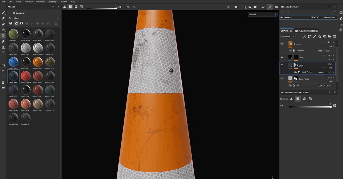 GameLevelDesign's tweet photo. It's crazy there is complete beginner tutorial course that will teach you how to use Substance Painter completely from scratch for environment art.

In only 23 videos &amp; in 6 hours you'll be  able to use Substance Painter.

Substance 3D Painter Essentials: https://t.co/N68ELfs4sI https://t.co/vK8wWRlIcx