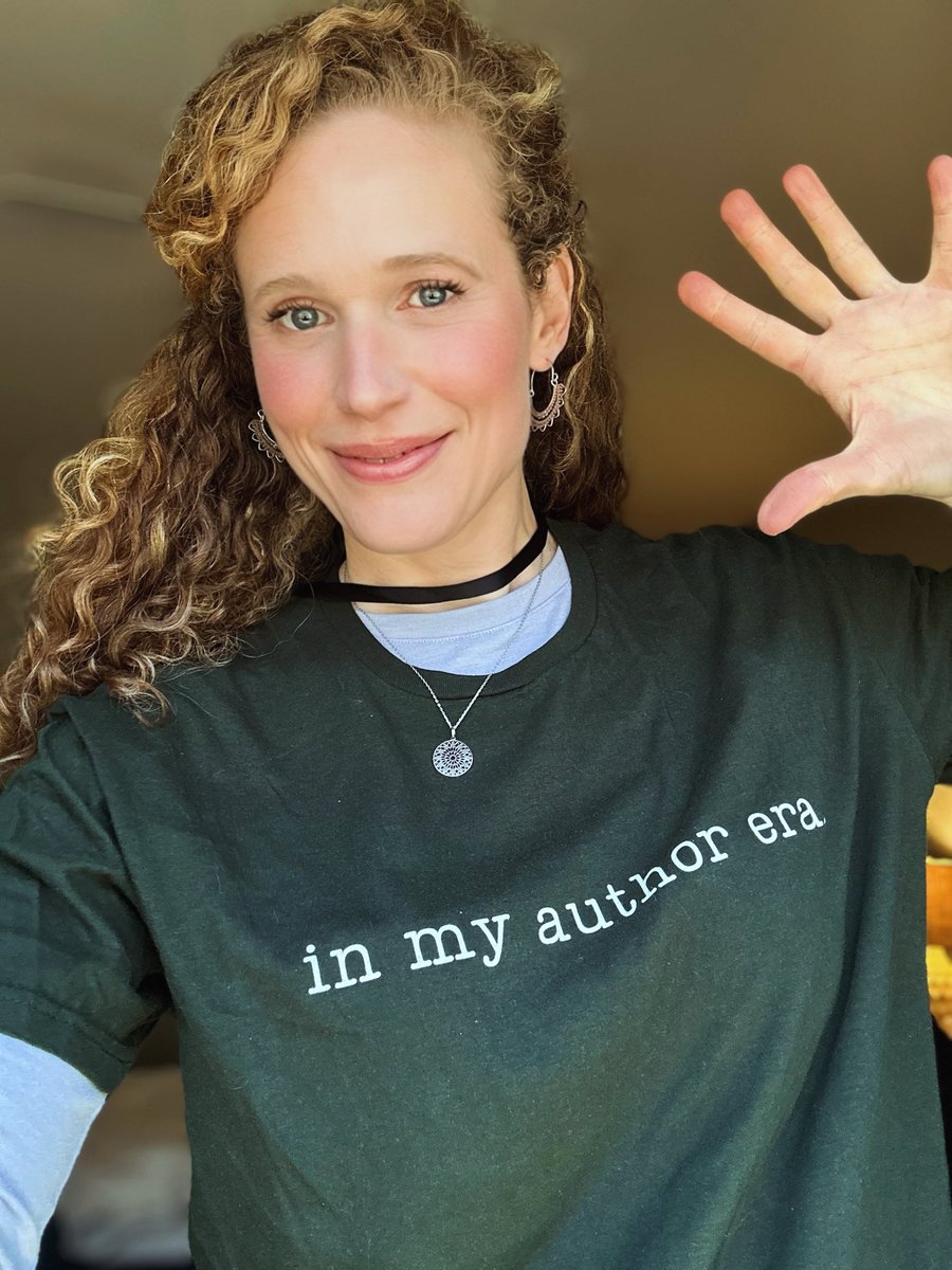 HMargitich's tweet photo. Five years. Five years of learning, drafting, revising, dreaming, and showing up at the page. Today, I’m celebrating the signing of my second traditionally published picture book contract, with both books forthcoming in 2029. 
Whoopee!!! 🤸‍♀️🥳
@seymouragency @Gabycabezut #kidlit https://t.co/N2FLdO3Efn