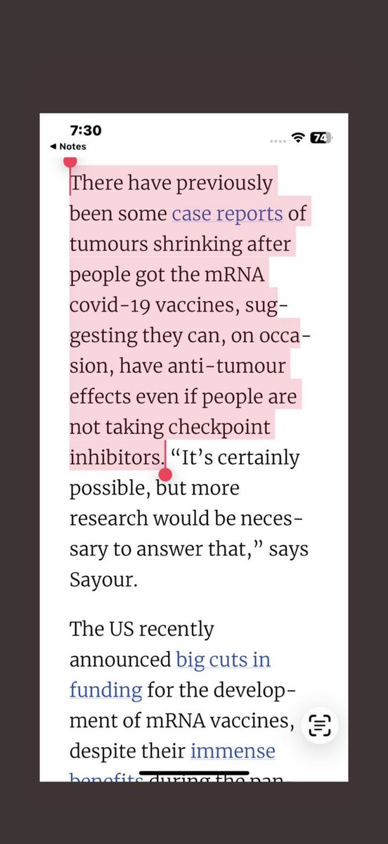 SimonePands1111's tweet photo. @ChildrensHD Idiots

COVID-19 infections cause cancer

COVID-19 mRNA vaccines prevent cancer causing infections and are now being used by oncologists worldwide to shrink cancer tumors https://t.co/sEQnYIuyfa