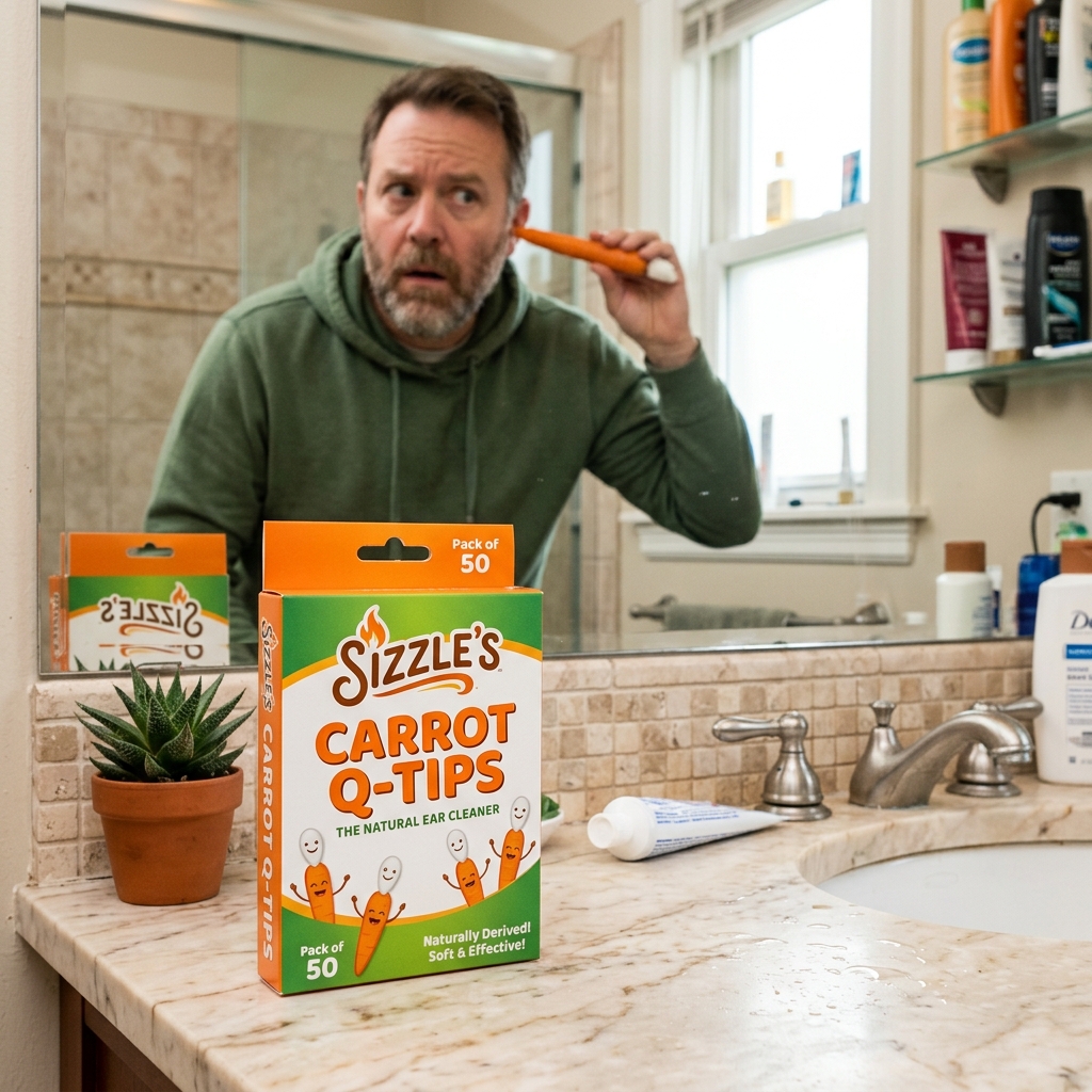NftSizzle's tweet photo. "Sizzle" brand (Carrot Q-Tips)

#SizzleBrand 🥕 https://t.co/Y6yJmdXXR8