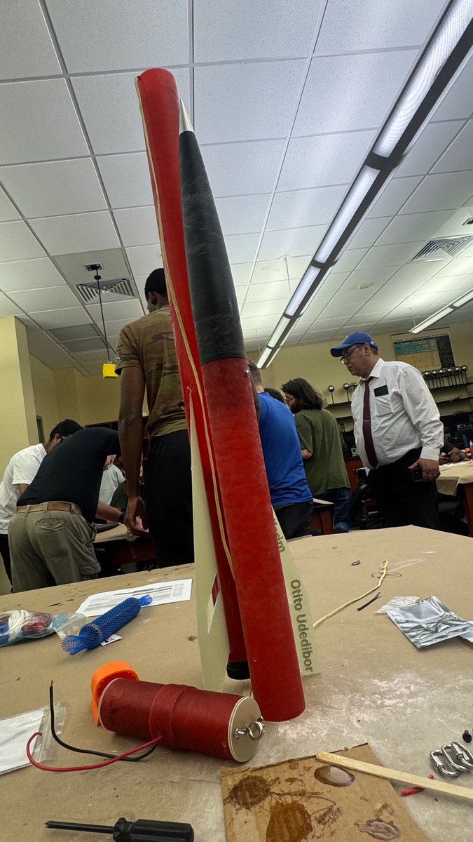 asap__tito's tweet photo. Launched a rocket today! Thanks @NASA @muleriders https://t.co/mNGLvmqL32