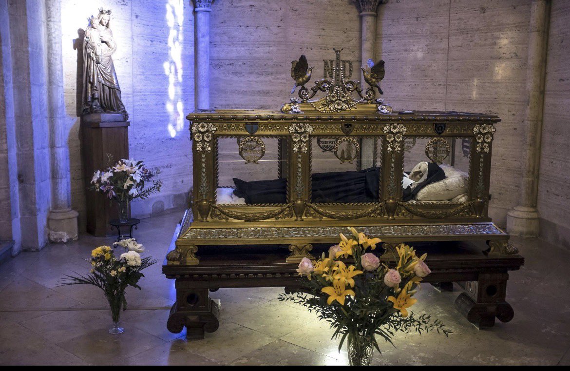 Catholic Drip Never Dies…. St. Bernadette died in 1879. Nearly 150 ...