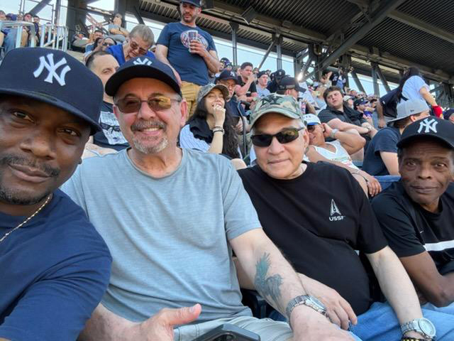 samaritanny's tweet photo. Several clients from our 43rd Street &amp; Ed Thompson #Veterans Programs recently enjoyed a day at Yankee Stadium with two staff members. The outing was part of our Veteran Sober Engagement Program, funded by the @NYCCouncil.    

#MensHealthMonth #PTSDAwarenessMonth https://t.co/neHdL4tkpa