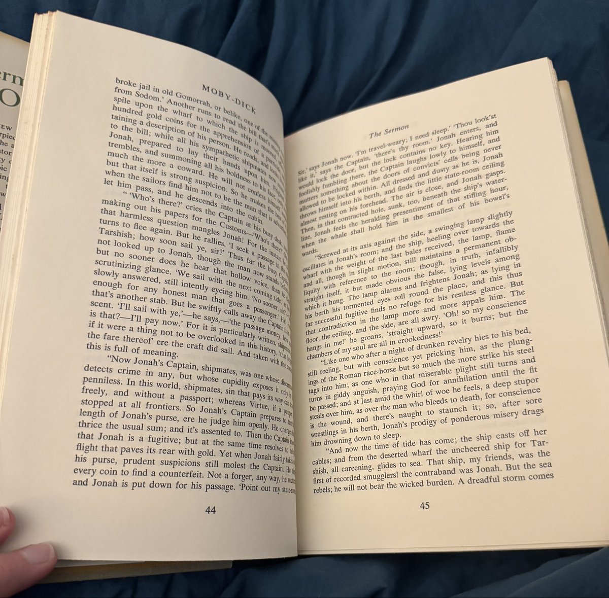 OdenKate's tweet photo. “In this world, shipmates, sin that pays its way can travel freely, and without a passport; whereas Virtue, if a pauper, is stopped at all frontiers.”—Herman Melville, Moby-Dick https://t.co/lOcsYDP3hH