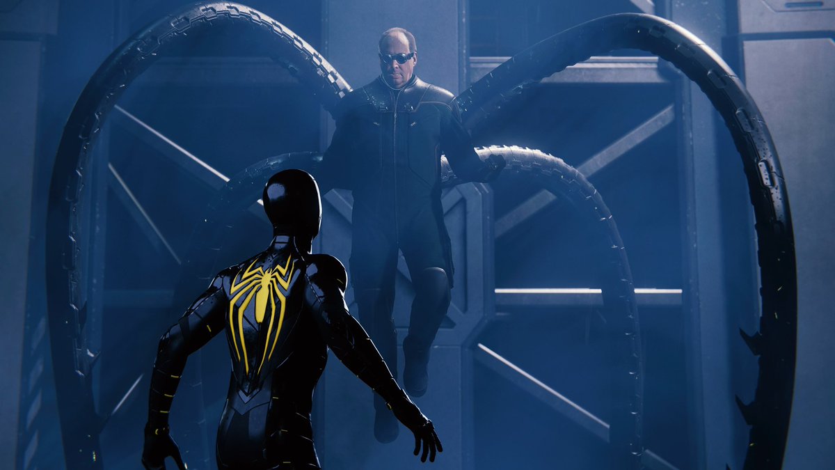ArtistLangford's tweet photo. Listen I’ll shit on Spider-Man 2 any day (not even that bad I just think it was very underwhelming) what we aren’t gonna do is start Turing on Spider-Man 2018 
THAT GAME AND STORY WAS FUCKING PEAK https://t.co/2xqEn6mgvl